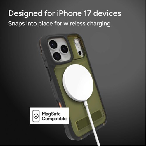 ZAGG Rainier Snap with Kickstand for Apple iPhone 17 Pro Max - Sea Kelp HOW TO BUY