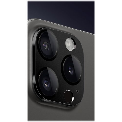 SaharaCase ZeroDamage Camera Lens Protector for Apple iPhone 15 Pro and iPhone 15 Pro Max (2-Pack) - Black HOW TO BUY