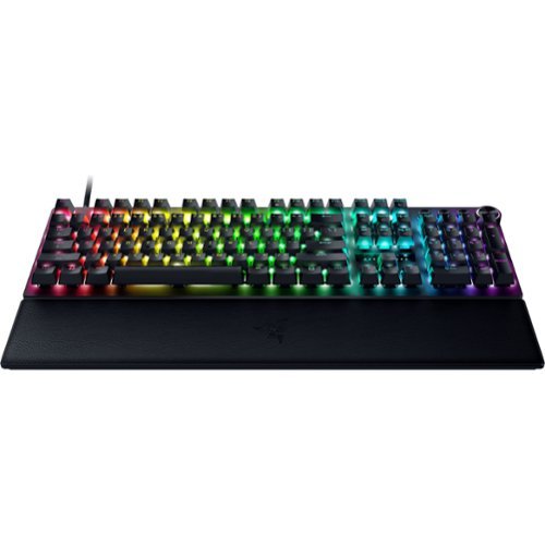 Razer Huntsman V3 Pro 8KHz Full Size Wired Analog Optical Linear Switch Gaming Keyboard with Snap Tap - Black BUY IN SAUDI ARABIA