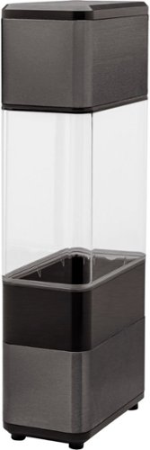 GE Profile - Opal Nugget Ice Maker .75 Gallon Side Tank for Model OPAL01GBYTS - Black Stainless Steel-Front_Standard 