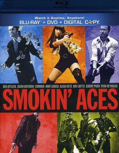  Smokin' Aces [2 Discs] [With Tech Support for Dummies Trial] [Blu-ray/DVD] [2007]