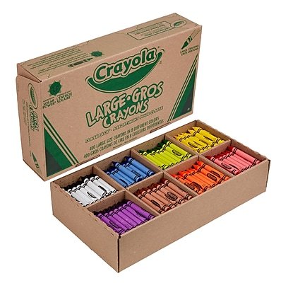 Crayola - Classpack Crayons, 400/Box (52-8038) - Multicolor-Front_Standard 