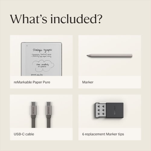reMarkable Paper Pure – 10.3” Paper Tablet and Marker - Gray BUY IN MIDDLE EAST