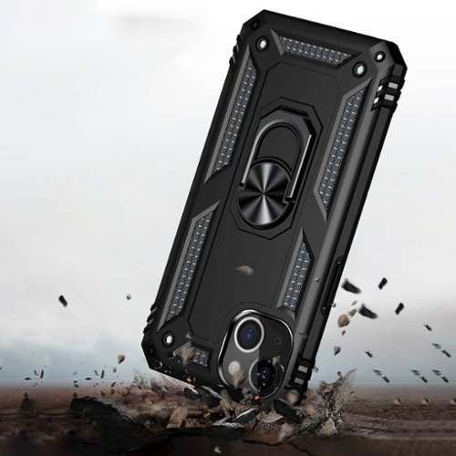 SaharaCase Kickstand with Belt Clip Case for Apple iPhone 13 and iPhone 14 - Black WHERE TO BUY