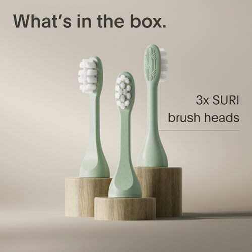 3x SURI Brush Replacement Head in Bio Bag, in a Box - Green-Alt_View_Standard_18 