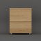 FUFU & GAGA - FUFU&GAGA 2 - Drawer Nightstand: Minimalist Bedroom Storage Solution - Wooden-Front_Standard