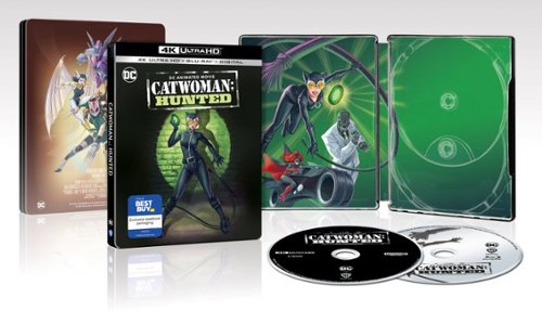

Catwoman: Hunted [SteelBook] [Includes Digital Copy] [4K Ultra HD Blu-ray/Blu-ray] [Only @ Best Buy [2022]