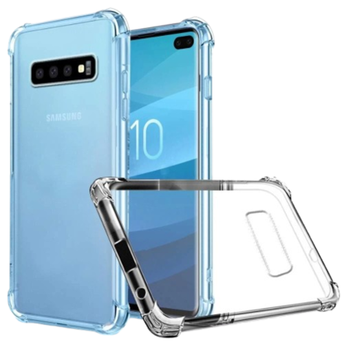 Stock Preferred - Slim Shockproof Case Cover for Samsung Galaxy S10 - Clear-Front_Standard 