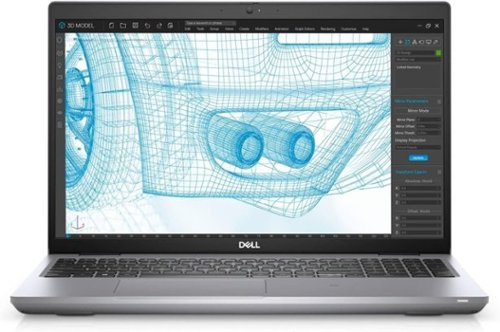 Dell - Precision 3561 Certified Refurbished 15.6", Intel Core i7-11850H, 16GB RAM, 512GB SSD - Midnight-Front_Standard 