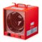 DR. INFRARED HEATER - DR-988 240V Electric Garage Heater, 5600W Industrial Heater with Thermostat 37–113°F, Portable, Wall/Ceiling Mount - Red-Front_Standard