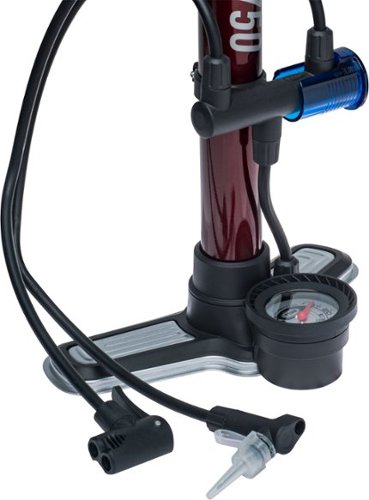 Bell Zephyr Floor Pump for Bike and Scooter - Multi GLOBAL SHIPPING