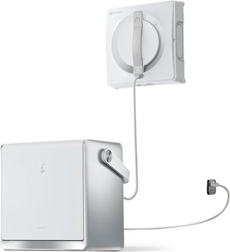 ECOVACS Robotics - WINBOT W2 PRO Omni Portable Window Intelligent Cleaning Robot with Multi-Functional Station, Charging While Working - White-Front_Standard 