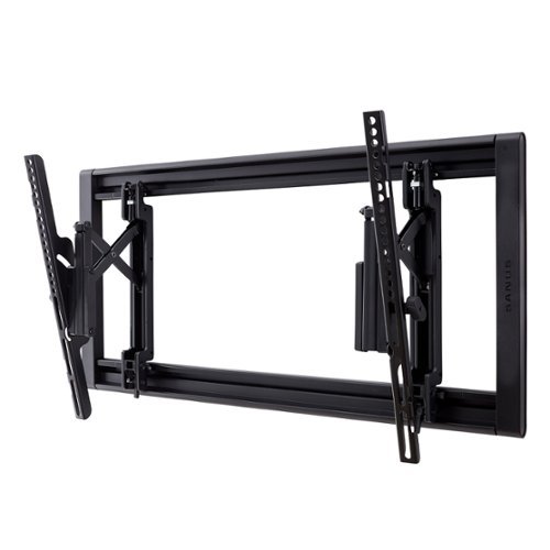 Sanus - VLT7-B2 Large Advanced Tilt 4D TV Wall Mount for TVs 42"-90" - Black-Front_Standard 