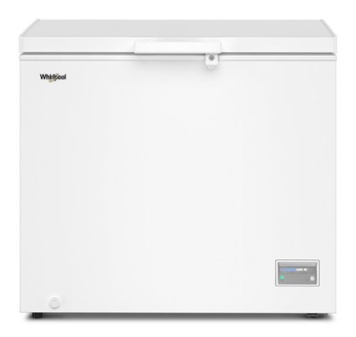 Whirlpool - 9 cu. ft. Chest Freezer with 2 Storage Baskets - White