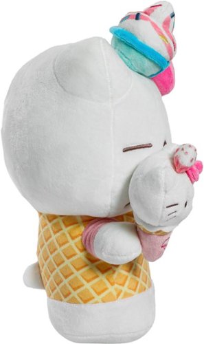 Kidrobot Hello Kitty  13” Medium Plush – Ice Cream GLOBAL SHIPPING