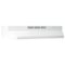 Broan - 36 inches - Under cabinet Range Hood - White-Front_Standard
