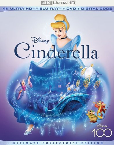 

Cinderella [Includes Digital Copy] [4K Ultra HD Blu-ray/Blu-ray] [1950]
