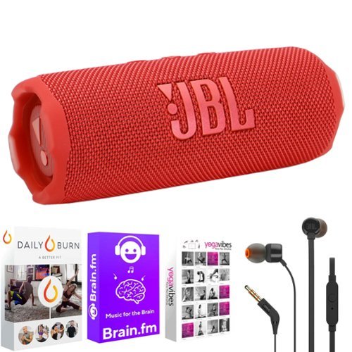 JBL Flip 7 Waterproof Bluetooth Speaker with In Ear Headphones +