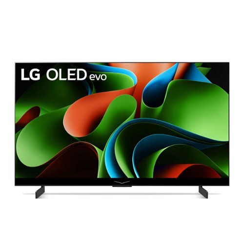 LG - 42" Class C3 Series OLED evo 4K UHD Smart webOS TV (2023)-Front_Standard 