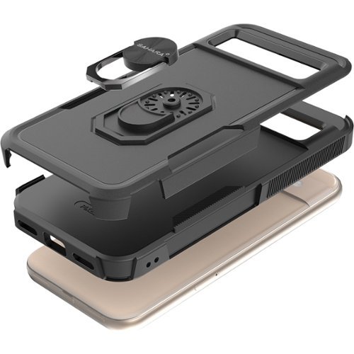 SaharaCase Raider Series Kickstand Case for Google Pixel 8a - Scorpion Black HOW TO BUY