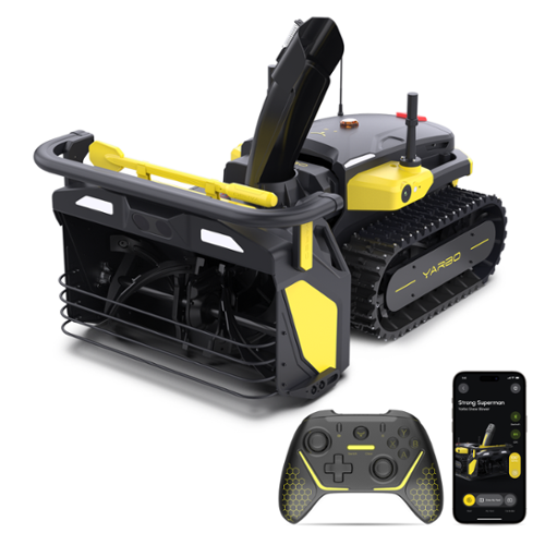 YARBO - Snow Blower Robot, 24/7 Autonomous 2-Stage, 6-40ft Throwing Distance, 12" Cleaning Height-Front_Standard 