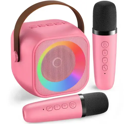 Hotpink 2 Mics