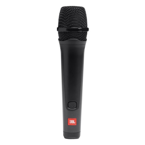 JBL - PB100 Wired Dynamic Vocal Mic with Cable - Black-Front_Standard 