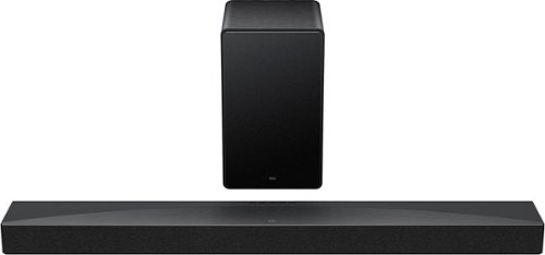 TCL - Q65H Q Class 5.1 Channel Soundbar with Dolby Atmos, Ray Danz Technology, and Wireless Subwoofer - Black