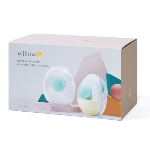 Willow Go Hands-Free Wearable in-bra Double Electric Breast Pump - Clear BUY ONLINE