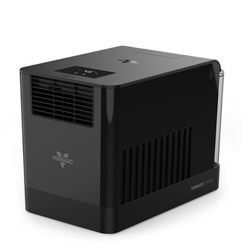 Vornado - EV3 Whole Room Evaporative Humidifier, 1.5 gal Capacity, Electronic Humidistat, Top Fill Tank, Easy To Clean - Black
