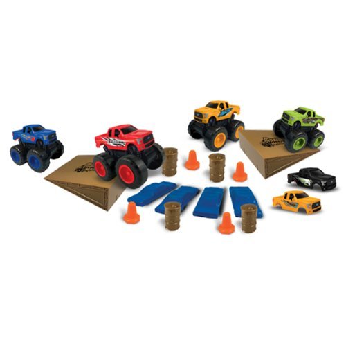 Jam'n Products - Monster Maniacs Ford Switch 'Ems Vehicle Gift Set, 24 Pieces