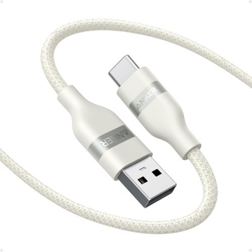 Anker - Car Carplay Cable for iPhone 17 16 Pro Max Plus - White-Front_Standard 