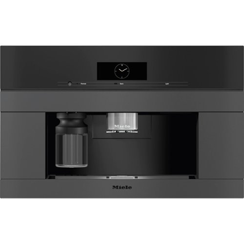Miele - CVA 7875 Built-In Coffee Machine with DirectWater. Large touch display with One Button Touch for 2 coffees. - Matte Black