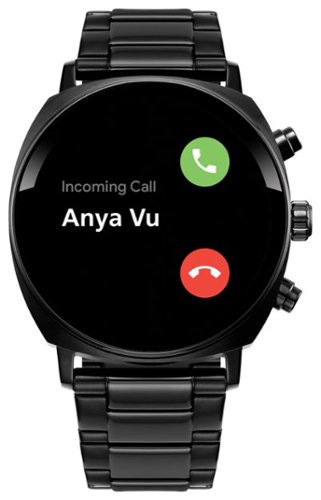 Citizen CZ Smart 41mm Unisex Stainless Steel Casual Smartwatch with IP Stainless Steel Bracelet - Black GLOBAL SHIPPING