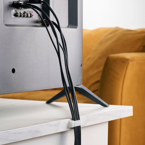 Wrap-It Storage  Cable Guides - Medium (10-Pack) White - Adhesive Backed Cable and Wire Clips - White HOW TO BUY