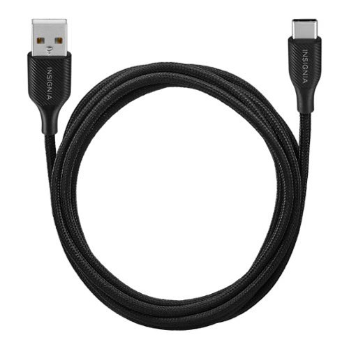 Insignia™ 6' USB to USB-C Braided Charge-and-Sync Cables (2-Pack) - Black BUY IN SINGAPORE