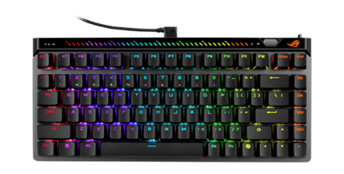 ASUS - ROG Falchion Ace 75% Wired Magnetic Hall Effect RGB Gaming Keyboard with Hot-Swappable ROG HFX V2 Switches - Black-Front_Standard 