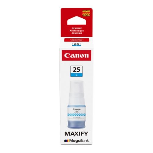 Canon - MegaTank GI-25 C AMR Ink Bottle - Cyan-Front_Standard 