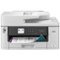Brother - MFC-J5340DW Wireless All-in-One Business Inkjet Printer with Ledger Printing up to 11”x17” - White/Gray-Front_Standard 