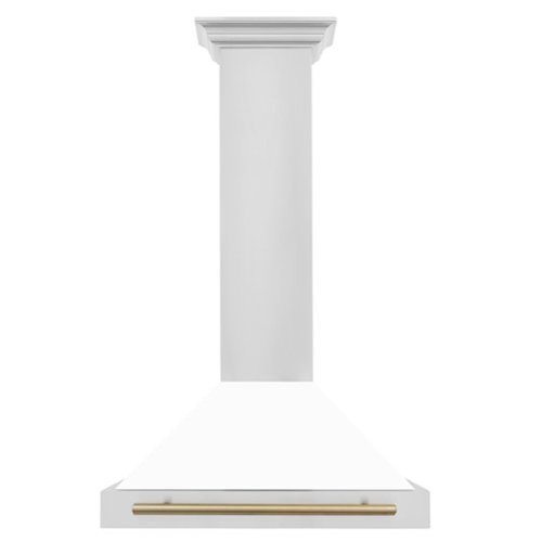 ZLINE Autograph Edition - 30 inches - Externally Vented - Wall Range Hood - White Matte
