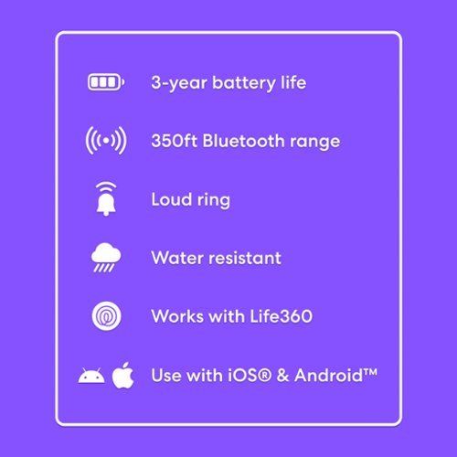 Tile by Life360 Life360 Tile Starter Pack - Bluetooth Trackers & Item Locators. iOS & Android Compatible. 2-Pack (Mate/Slim) - Black SHOP ONLINE