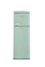 Front. Unique Appliances - Classic Retro 11 cu.ft. Top Freezer Refrigerator - Summer Mint Green.