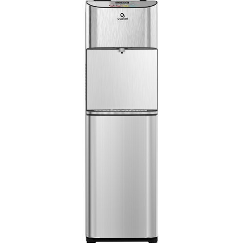 Avalon - A14 Bottom-Loading Bottled Water Cooler - Black Stainless Steel