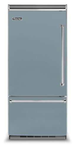 Viking - 5 Series Quiet Cool 20.4 Cu. Ft. Bottom-Freezer Built-In Refrigerator - November Sky