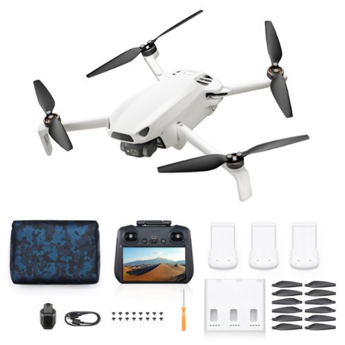 SKYROVER - S1 Fly More Combo 8K Drone Bundle with Remote Screen Controller - White