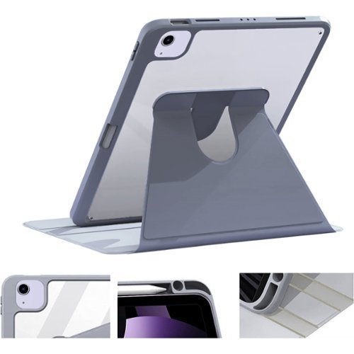 SaharaCase Venture Series Rotating Case for Apple iPad Air 11'' M3/M2 and iPad Air 10.9'' (4th and 5th Gen) - Purple HOW TO BUY