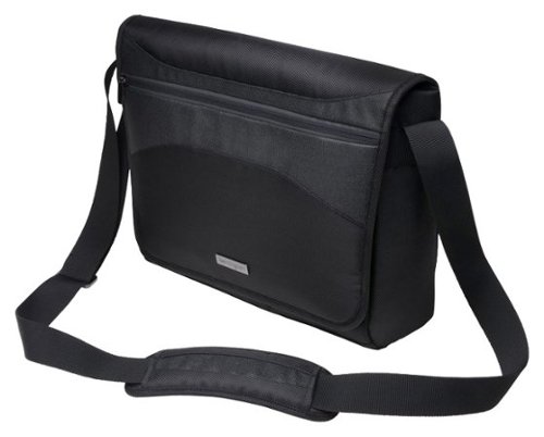  Kensington - Triple Trek Laptop Messenger Bag - Black