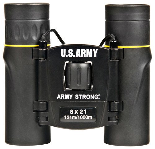  U.S. Army - 8 x 21 Compact Binoculars - Black