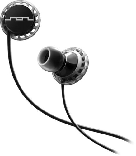 Sol Republic - RELAYS Sport MFI Earbud Headphones - Black