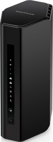 NETGEAR - Wi-Fi 7 Router Nighthawk BE9300 Tri-band Router - Black-Front_Standard 